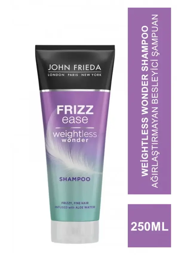 John Frieda Ağırlaştırmayan Besleyici Şampuan- Weightless Wonder Shampoo 250 ml - 1