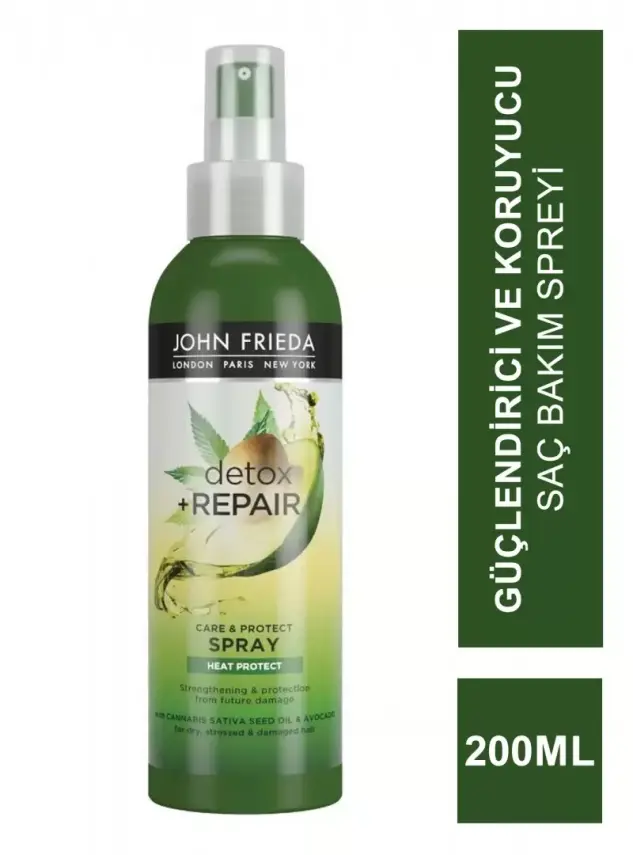 John Frieda Detox and Repair Care Protect Spray 200ml - 2