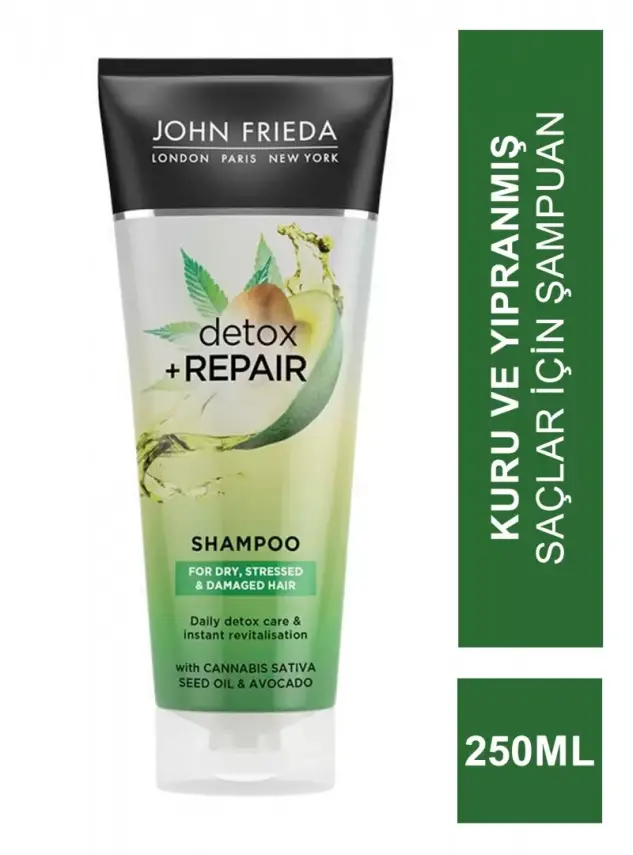 John Frieda Detox and Repair Shampoo 250 ml - 2