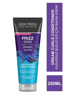 John Frieda Frizz Ease Dream Curls Conditioner 250 ml Kusursuz Bukleler İçin Bakım Kremi - John Frieda