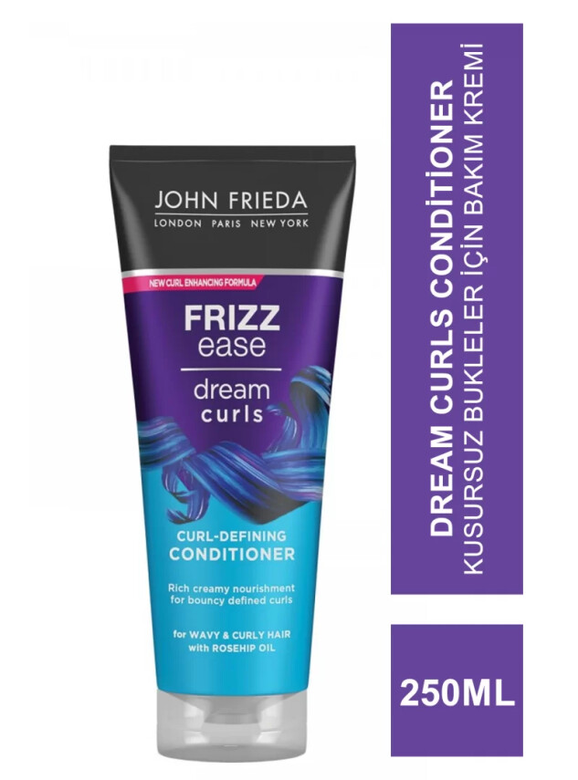 John Frieda Frizz Ease Dream Curls Conditioner 250 ml Kusursuz Bukleler İçin Bakım Kremi - John Frieda