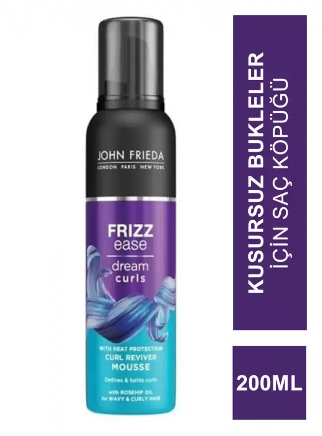 John Frieda Frizz Ease Dream Curls - Kusursuz Bukleler İçin Saç Köpüğü - 200 ml - 2