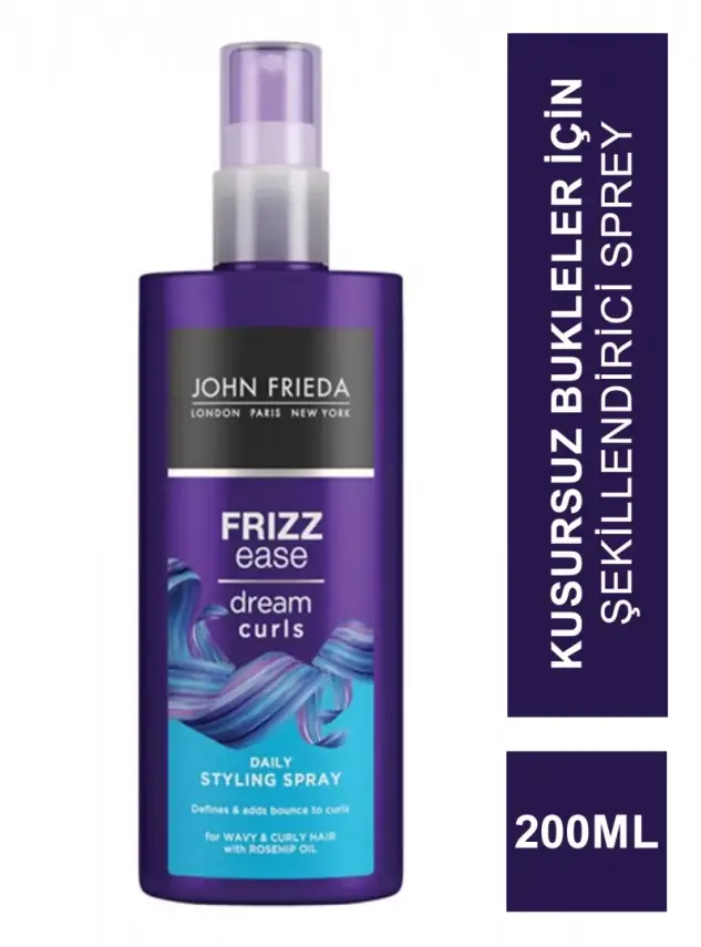 John Frieda Frizz Ease Dream Curls Styling Spray - Kusursuz Bukleler İçin Şekillendirici Sprey - 200 ml - 2