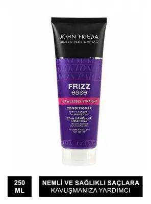 John Frieda Frizz Ease Flawlessly Straight Conditioner 250 ml Kusursuz Düzlükte Saçlar İçin Bakım Kremi - 1
