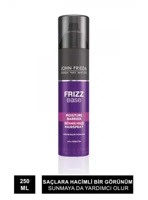 John Frieda Frizz Ease Moisture Barrier Hair Spray 250 ml Elektriklenme Önleyici Saç Spreyi - 1