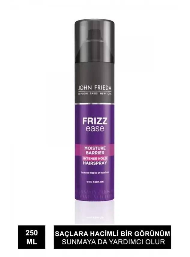 John Frieda Frizz Ease Moisture Barrier Hair Spray 250 ml Elektriklenme Önleyici Saç Spreyi - 1