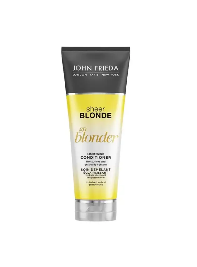 John Frieda Sheer Blonde Go Blonder Lightening Conditioner 250 ml Sarı Saçlara Özel Güneş Işıltısı Veren Bakım Kremi - 2