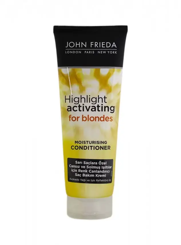 John Frieda Sheer Blonde Highlight Activating Moisturising Conditioner 250 ml Sarı Saçlara Özel Nemlendirici Saç Kremi - 2