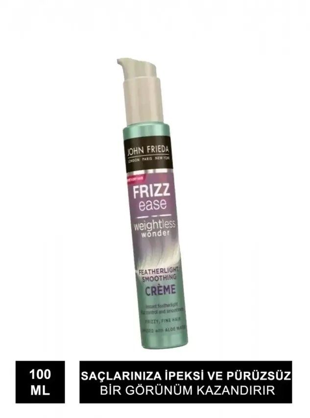John Frieda Weightless Wonder Pürüzsüzleştirici Krem100 ml - 1
