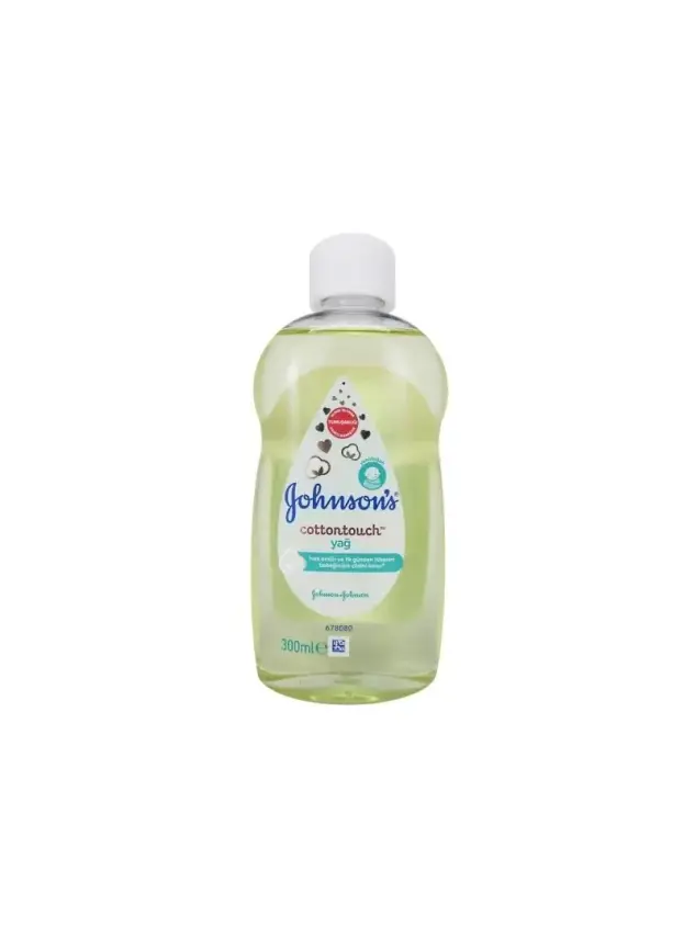 Johnsons Baby Cotton Touch Bebe Yağı 300 ml - 1