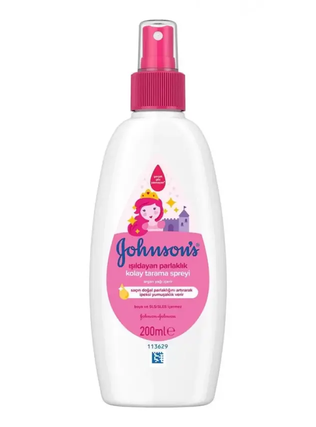 Johnsons Baby Işıldayan Parlaklık Kolay Tarama Spreyi 200ml - 1