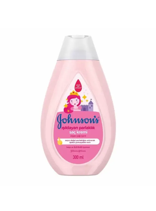 Johnsons Baby Işıldayan Parlaklık Saç Kremi 300 ml - 1