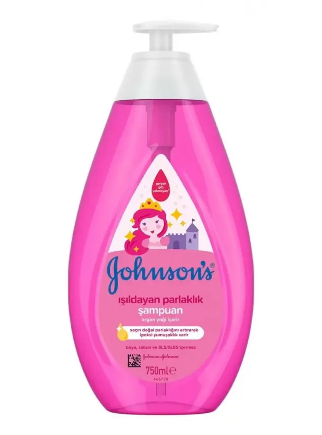 Johnsons Baby Işıldayan Parlaklık Şampuan 750 ml - 1
