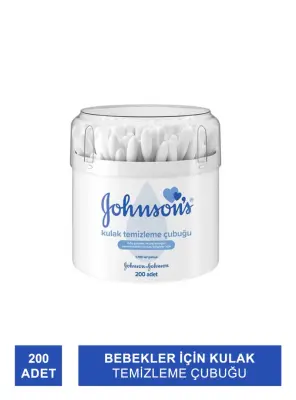 Johnsons Baby Kulak Temizleme Çubuğu 200 Adet - Johnson & Johnson