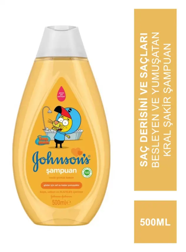 Johnsons Baby Şampuan Kral Şakir 500 ml - 1