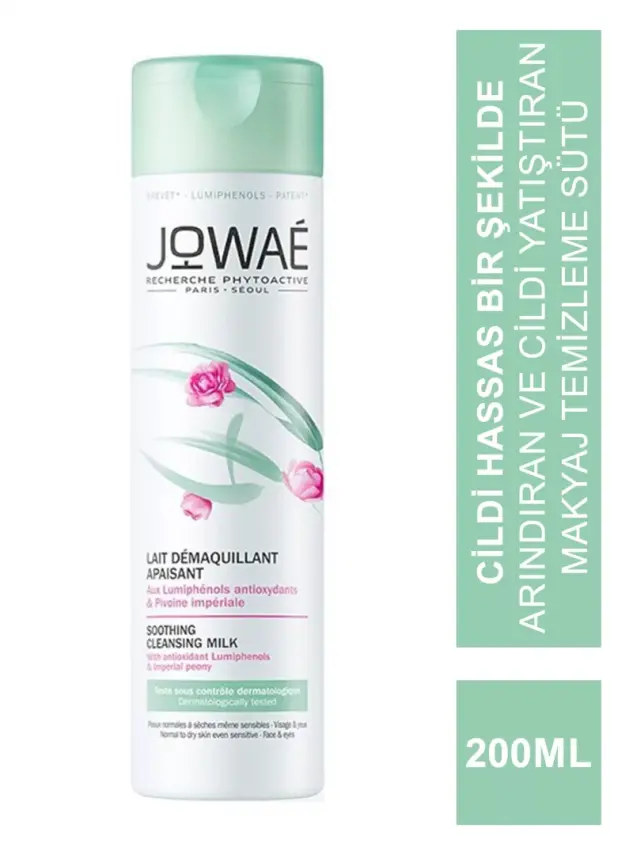 Jowae Soothing Cleansing Milk 200 ml Yüz ve Makyaj Temizleyici Yatıştırıcı Süt - 1