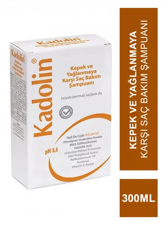 Kadolin Kepek ve Yağlanmaya Karşı Saç Bakım Şampuanı 300ml - 2