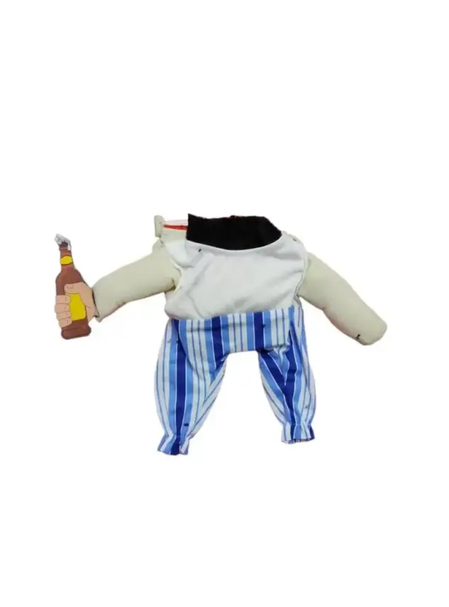 Kedi Köpek Alkolik Kostüm Kıyafet - 1