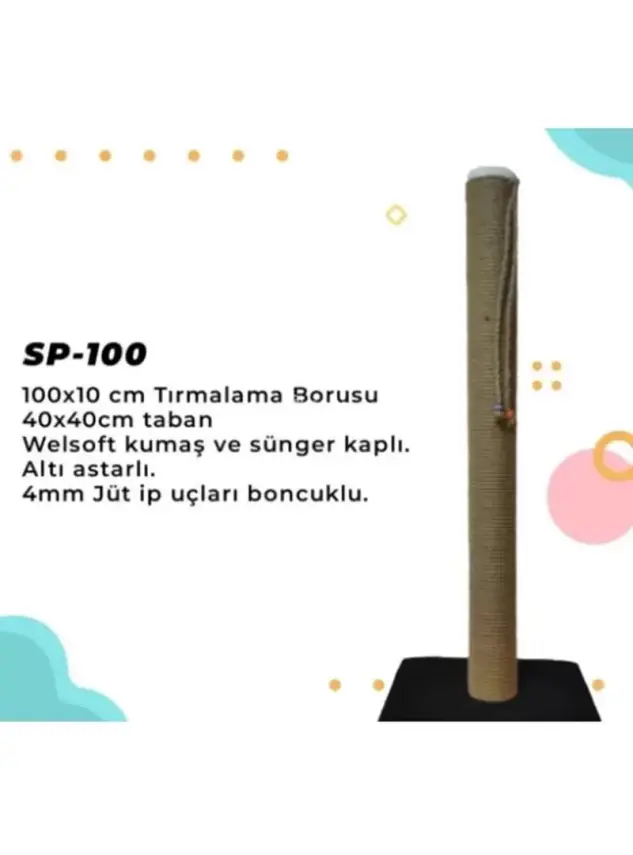 Kedi Tırmalama 100 cm - 1