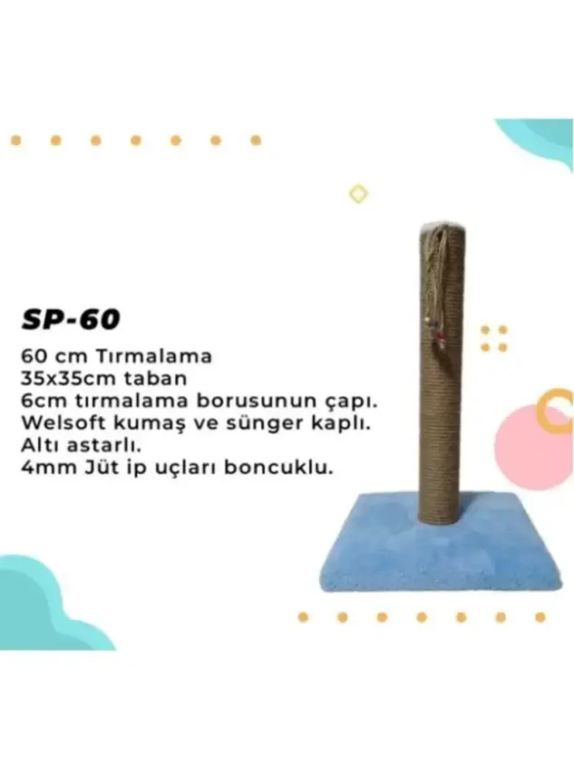 Kedi Tırmalama 60 cm - 1