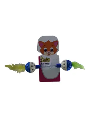 Kedi Yaylı Dumbell 16 cm - Daisy