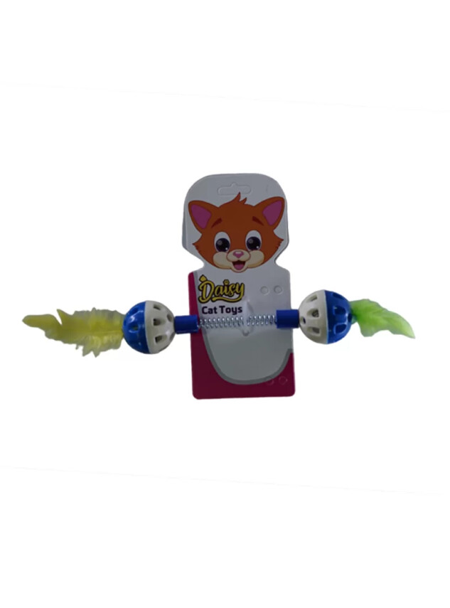 Kedi Yaylı Dumbell 16 cm - Daisy