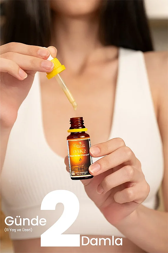 Kiperin D3K2 | Vitamin D3 (1000 IU) & K2 (25mcg) 20ml - 4
