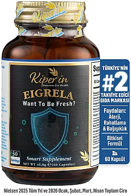 Kiperin Eigrela Kuersetin 60 Kapsül - Kiperin