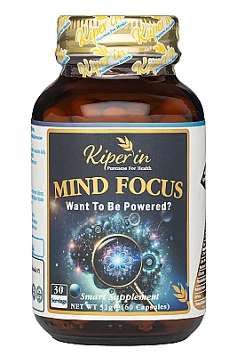 Kiperin Mind Focus Akıllı Gıda Takviyesi 60 Kapsül - Kiperin