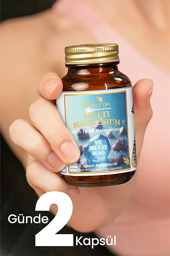 Kiperin Multi Magnezyum 5x 60 Kapsül - 4