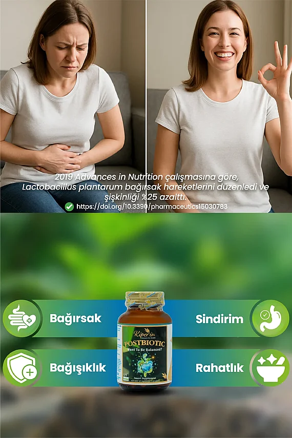 Kiperin Postbiyotik 21 Kapsül - 3
