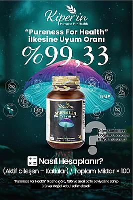 Kiperin Shenmush Mushroom Complex 30 Kapsül - 6