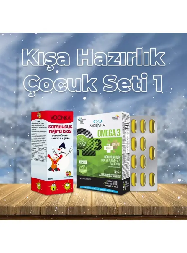 Kışa Hazırlık Çocuk Seti 1 - 1