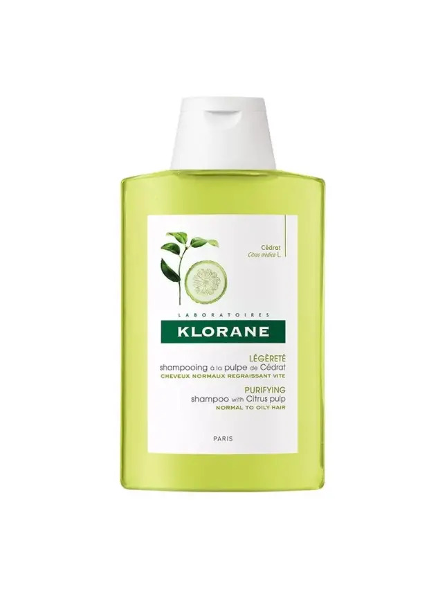 Klorane Cedrat Shampoo 200 ml Turunçgiller Ekstresi İçeren Mat Saçlar İçin Işıltı Verici Bakım Şampuanı - 1