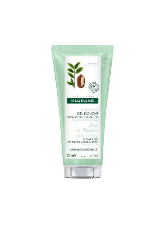 Klorane Gel Douche Cupuaçu 200 ml Bambu Özü ve Organik Cupuaçu Yağı İçeren Duş Jeli - 1