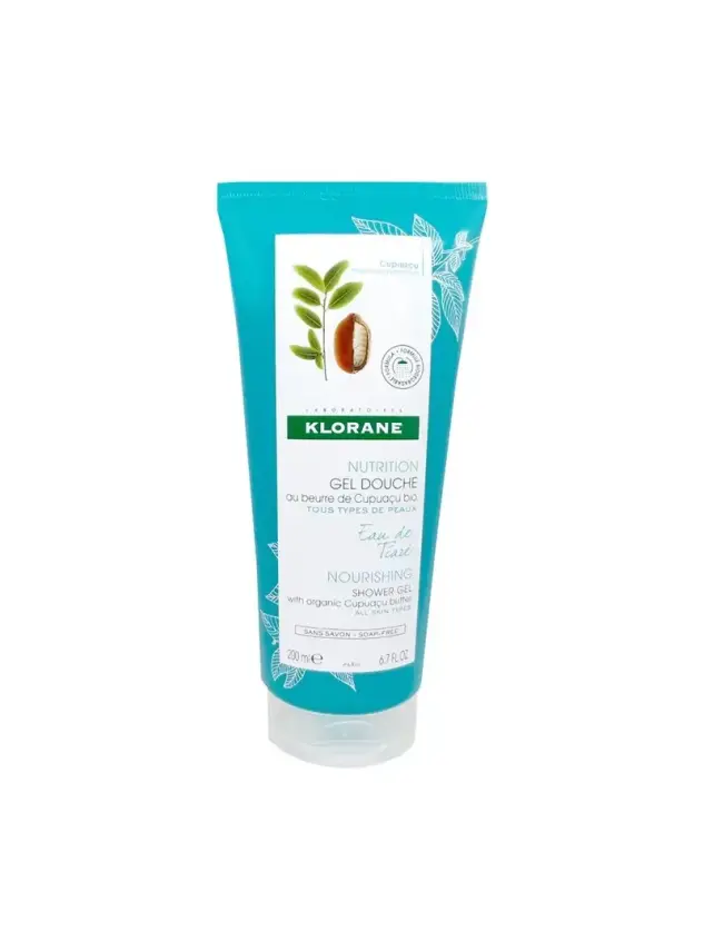 Klorane Gel Douche Tiare 200 ml Tiare Çiçeği Ekstreli Organik Cupuaçu Yağı İçeren Duş Jeli - 1