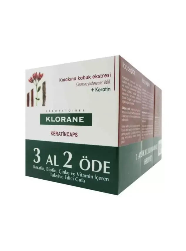 Klorane Keratincaps 3x30 Kapsül 3 Al 2 Öde - 1