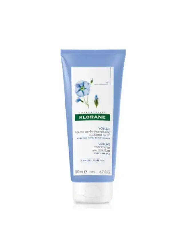 Klorane Lin Conditioner 200 ml Keten Lifi İçeren İnce Telli Saçlar İçin Hacim Veren Saç Kremi - 1