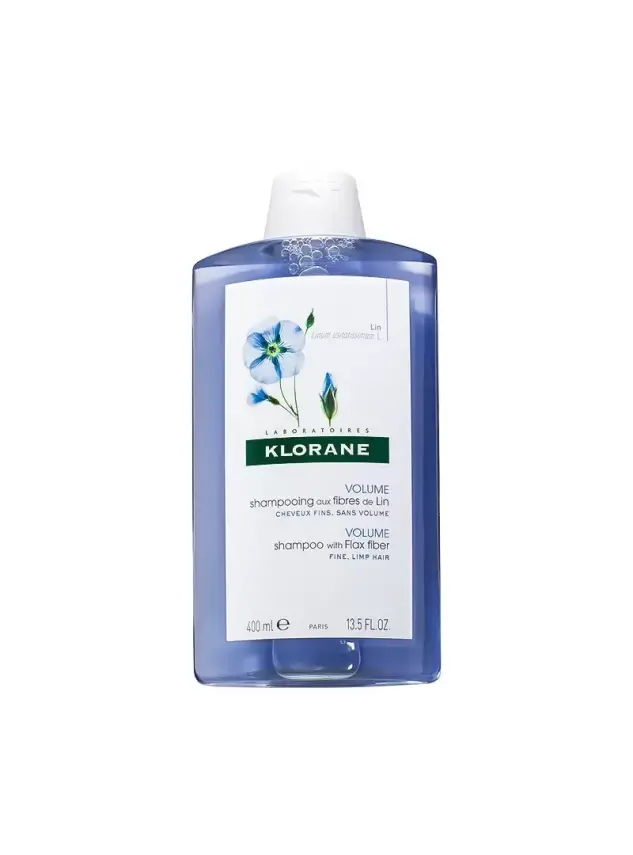 Klorane Lin Shampoo 400 ml Keten Lifi İçeren İnce Telli Saçlar İçin Hacim Veren Bakım Şampuanı - 1