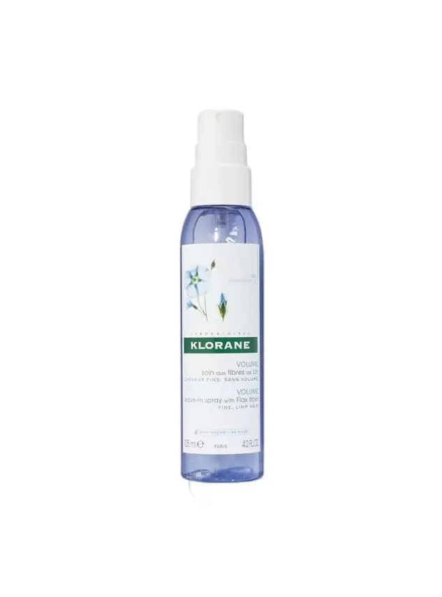 Klorane Lin Spray 125 ml Keten Lifi İçeren İnce Telli Saçlar İçin Hacim Veren Bakım Spreyi - 1