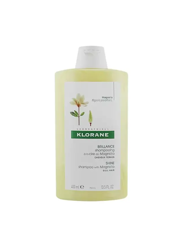 Klorane Magnolia Shampoo 400 ml Manolya Özlü Yoğun Işıltı Sağlayan Bakım Şampuanı - 1