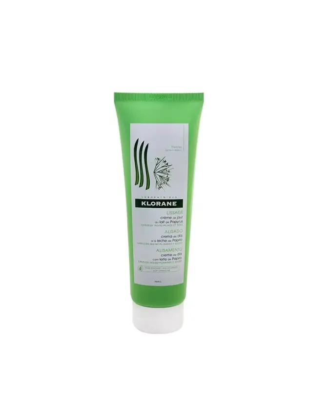 Klorane Papyrus Creme Papirüs Sütü İçeren İnce Telli Saçlar İçin Durulanmayan Saç Bakım Kremi 125Ml - 1
