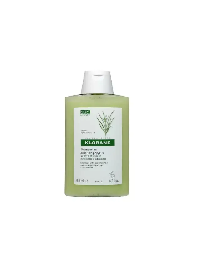 Klorane Papyrus Shampoo 200 ml Papirus Sütü İçeren İnce Telli Saçlar İçin Bakım Şampuanı - 1