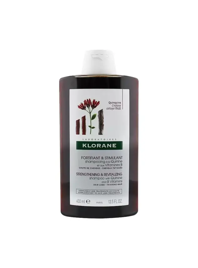 Klorane Quinine Shampoo 400 ml Kinin İçeren Saç Dökülmesine Karşı Canlandırıcı Bakım Şampuanı - 1
