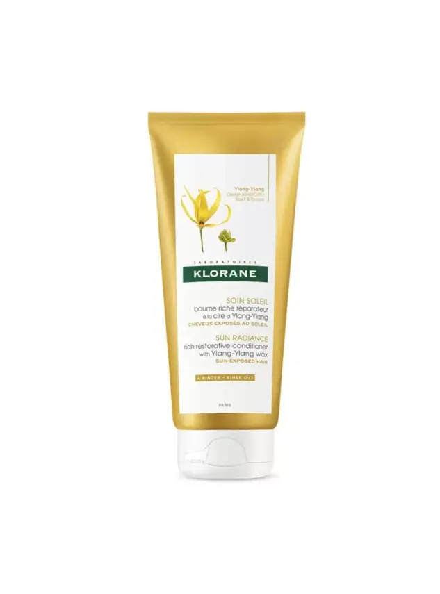 Klorane Ylang Ylang Sun Radiance Conditioner 200 ml Ylang Ylang Ekstreli Besleyici Güneş Saç Kremi - 1