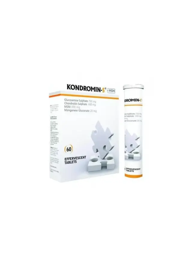 Kondromin S + MSM Effervesan 60 Tablet - 1