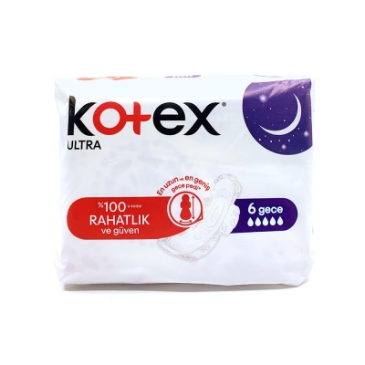 Kotex Ultra Tekli Gece 6lı - Kotex