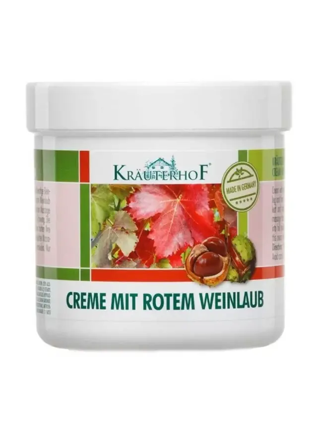 Krauterhof Kırmızı Asma Yaprağı & At Kestanesi Kremi 100ml - 1