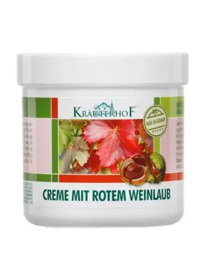 Krauterhof Kırmızı Asma Yaprağı & At Kestanesi Kremi 250ml - 2