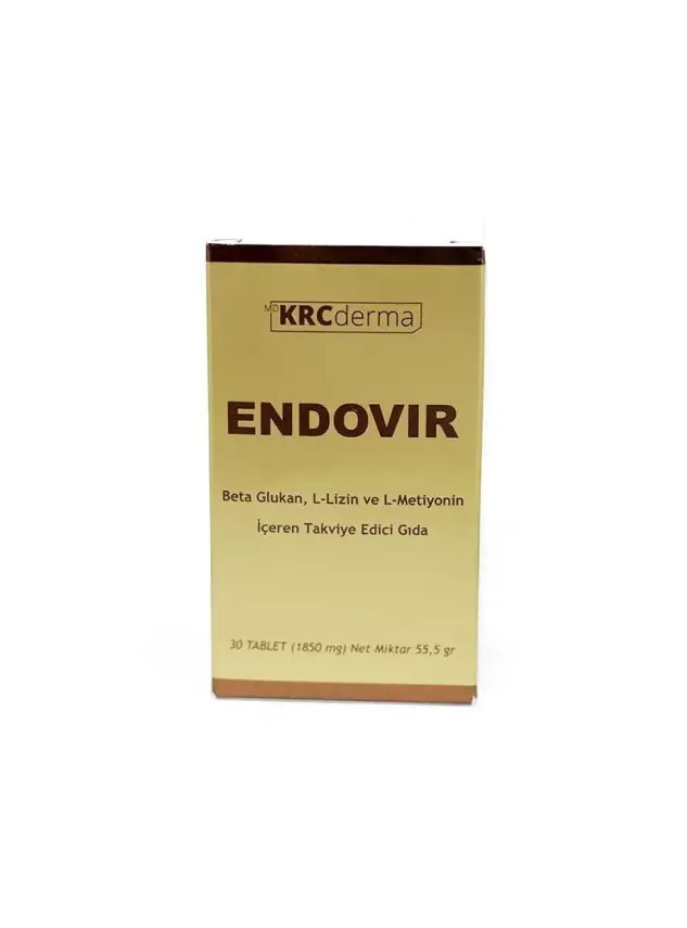 KRC Derma Endovir Takviye Edici Gıda 30 Tablet - 1